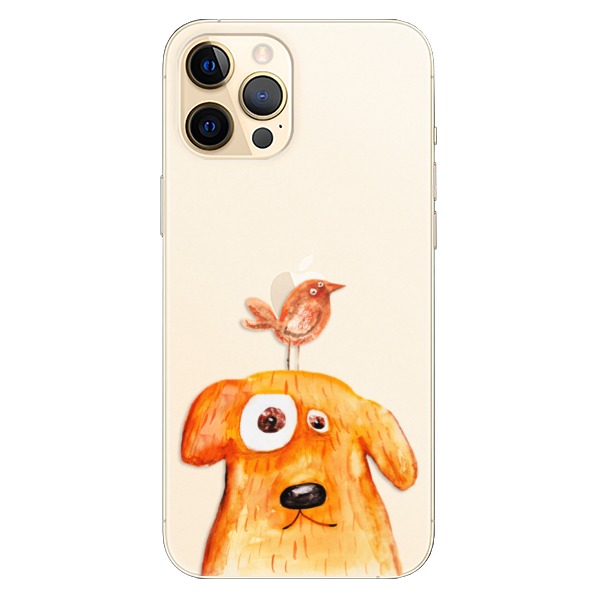 Plastové puzdro iSaprio - Dog And Bird - iPhone 12 Pro