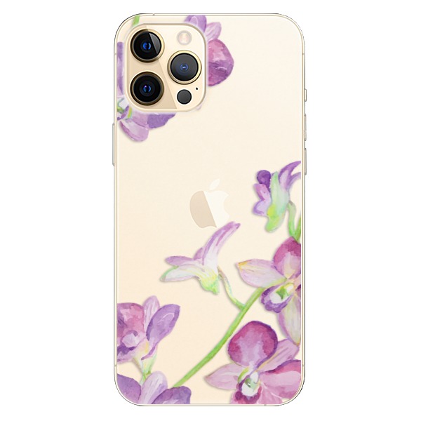 Plastové puzdro iSaprio - Purple Orchid - iPhone 12 Pro
