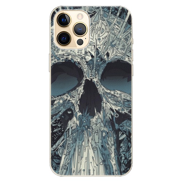Plastové puzdro iSaprio - Abstract Skull - iPhone 12 Pro Max