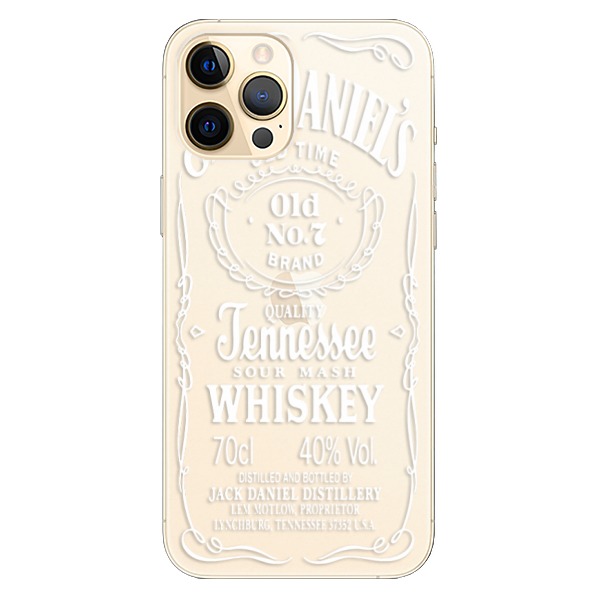 Plastové puzdro iSaprio - Transparent White Jack - iPhone 12 Pro Max