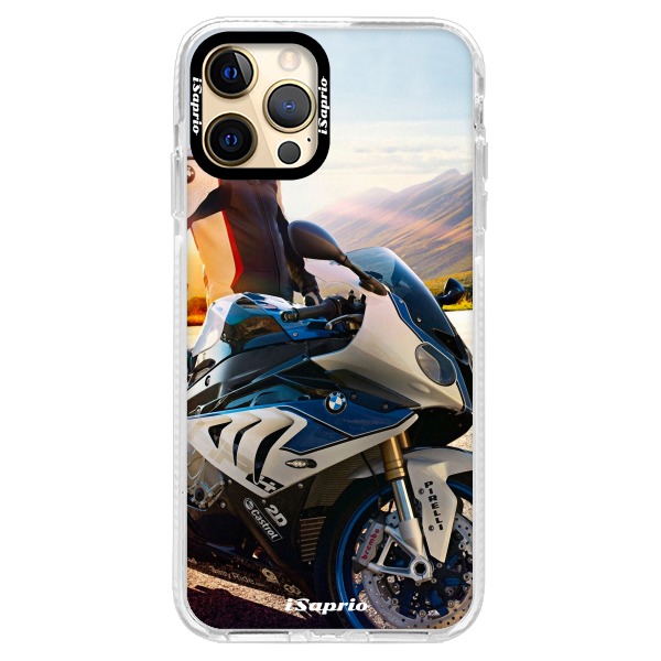 Silikónové puzdro Bumper iSaprio - Motorcycle 10 - iPhone 12 Pro Max
