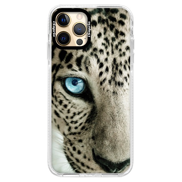 Silikónové puzdro Bumper iSaprio - White Panther - iPhone 12 Pro Max