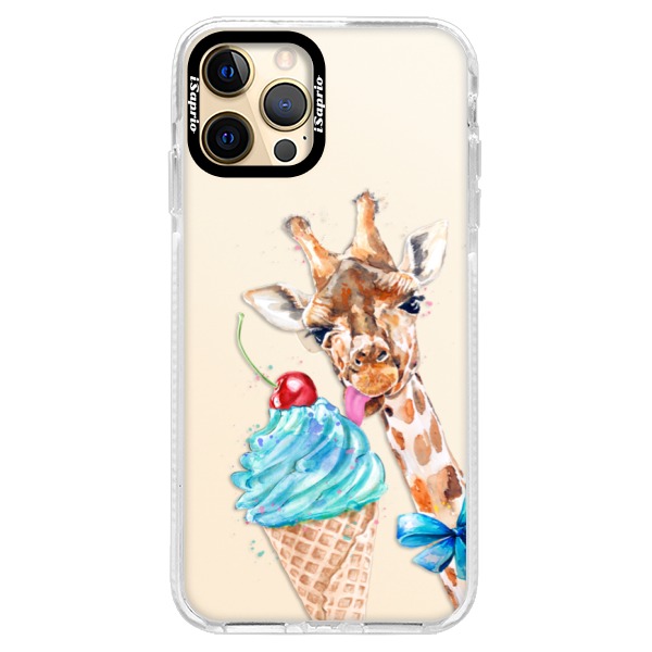 Silikónové puzdro Bumper iSaprio - Love Ice-Cream - iPhone 12 Pro Max