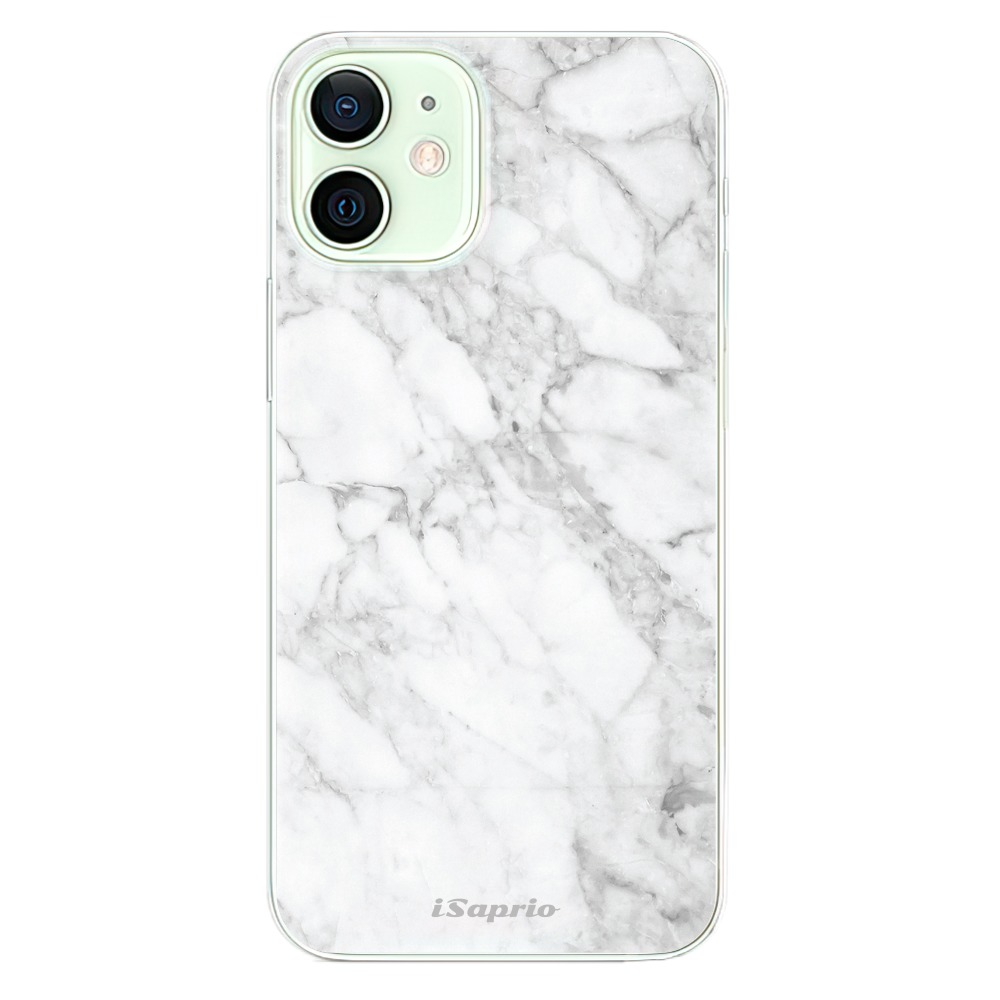 Odolné silikónové puzdro iSaprio - SilverMarble 14 - iPhone 12 mini