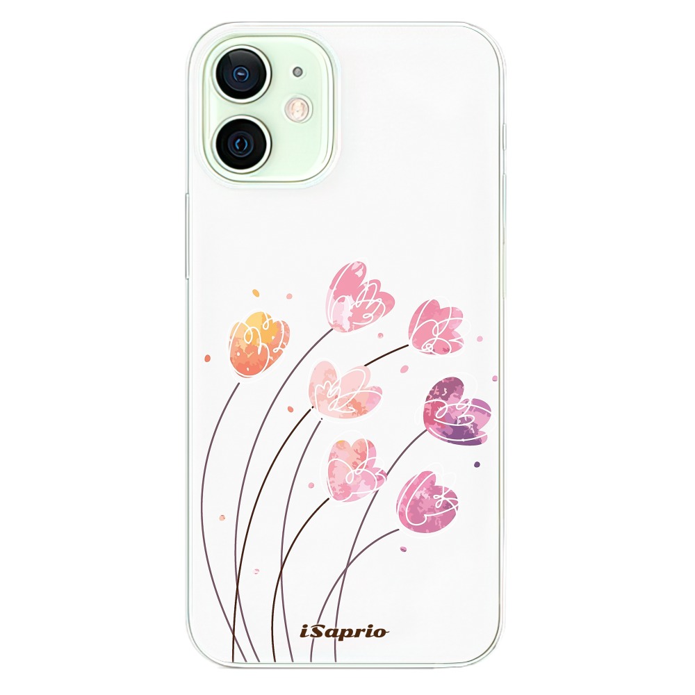 Odolné silikónové puzdro iSaprio - Flowers 14 - iPhone 12 mini