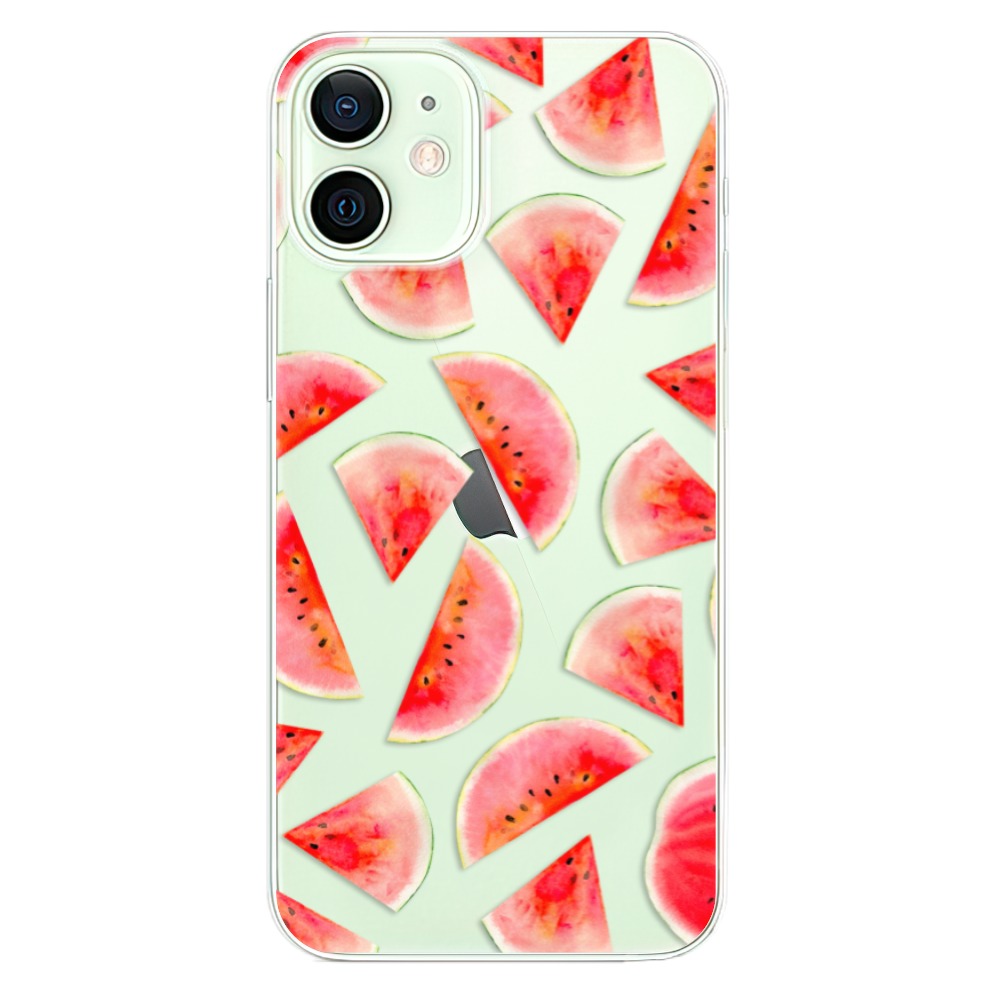 Odolné silikónové puzdro iSaprio - Melon Pattern 02 - iPhone 12 mini