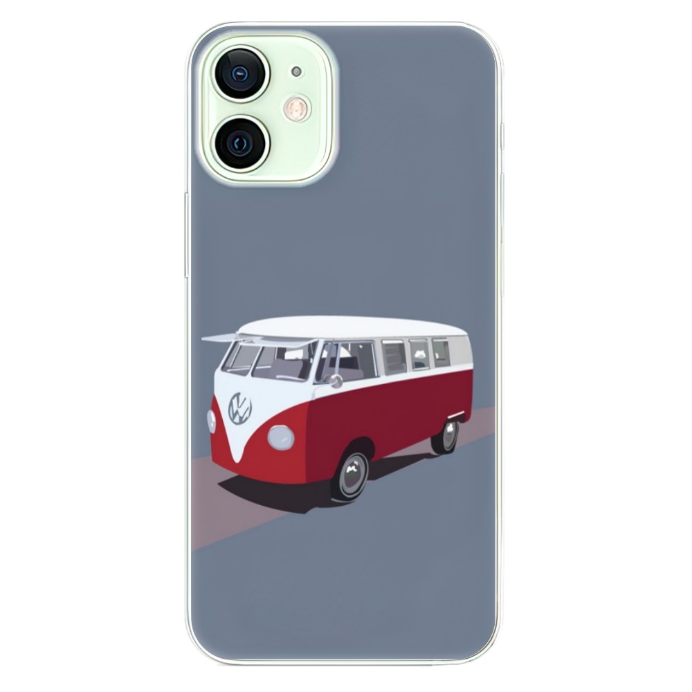 Odolné silikónové puzdro iSaprio - VW Bus - iPhone 12 mini