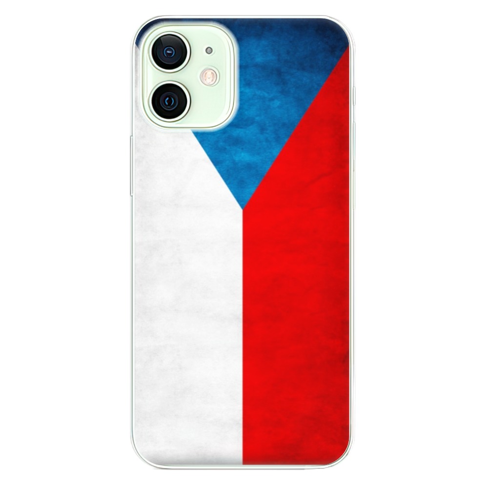 Odolné silikónové puzdro iSaprio - Czech Flag - iPhone 12 mini