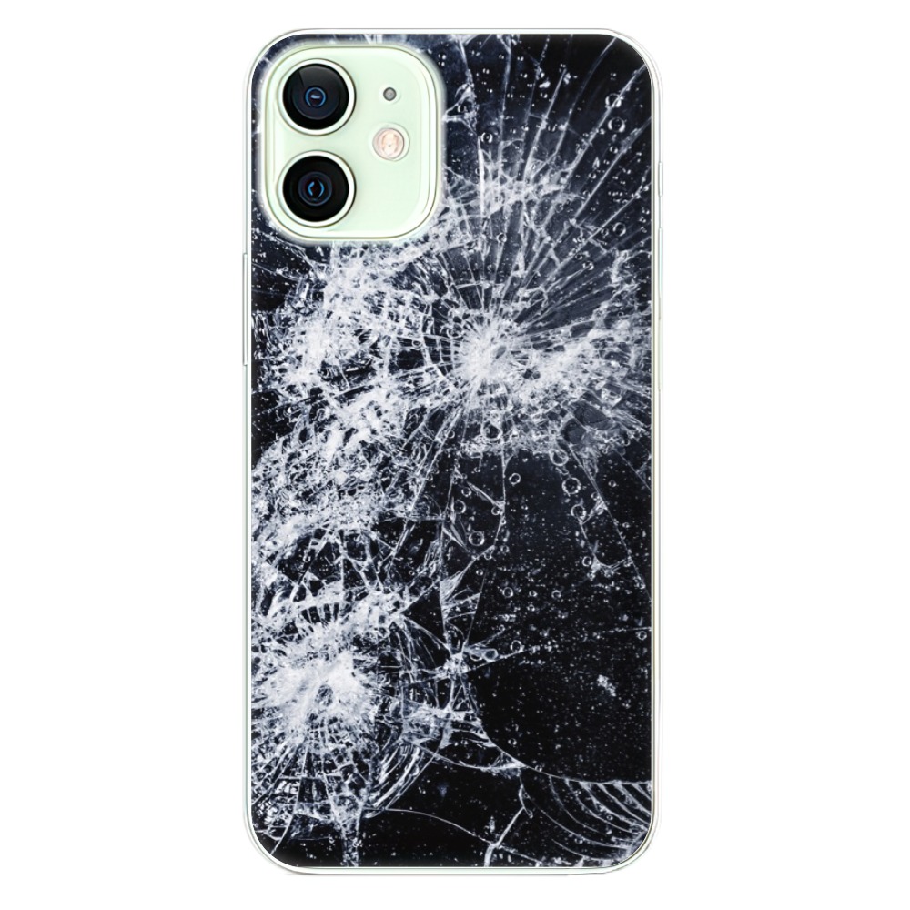 Odolné silikónové puzdro iSaprio - Cracked - iPhone 12 mini