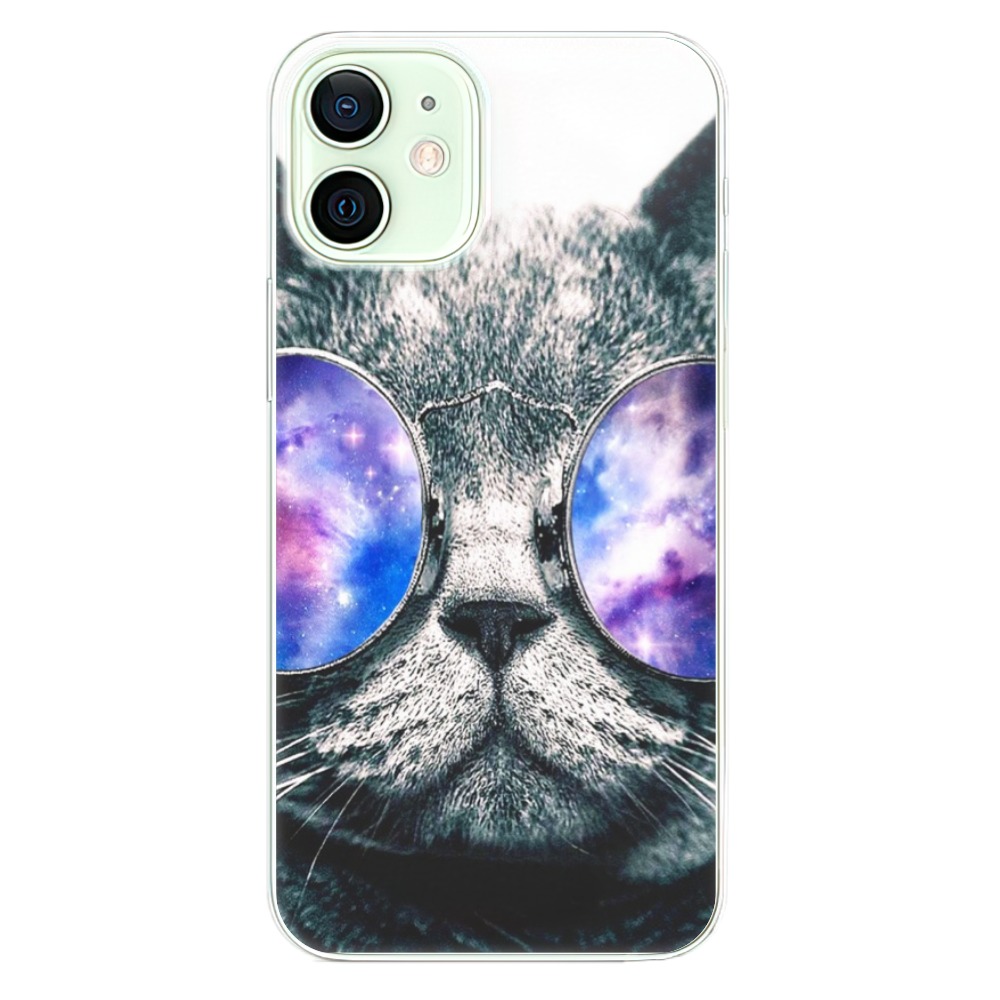Odolné silikónové puzdro iSaprio - Galaxy Cat - iPhone 12 mini