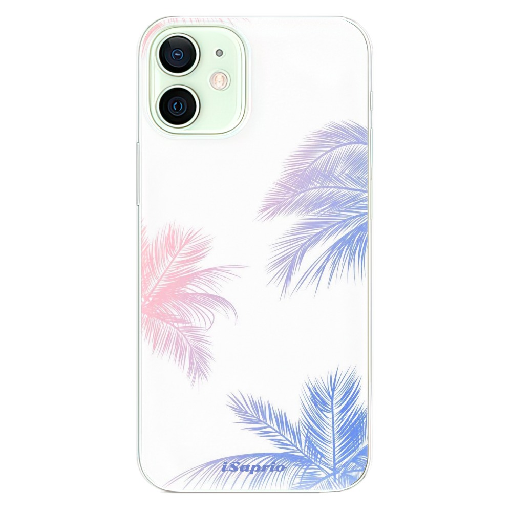 Odolné silikónové puzdro iSaprio - Digital Palms 10 - iPhone 12