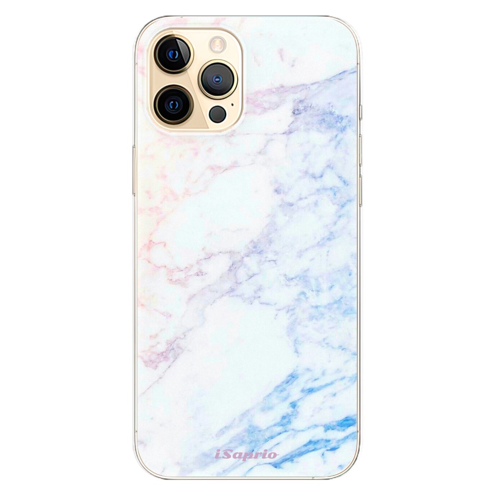 Odolné silikónové puzdro iSaprio - Raibow Marble 10 - iPhone 12 Pro
