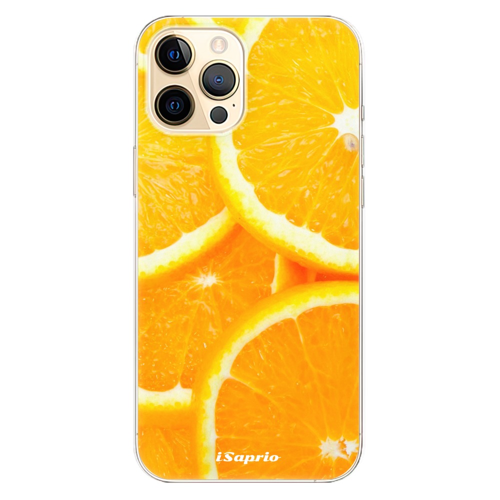 Odolné silikónové puzdro iSaprio - Orange 10 - iPhone 12 Pro