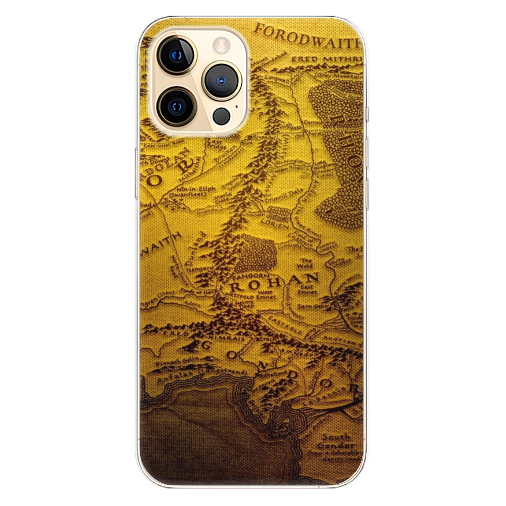 Odolné silikónové puzdro iSaprio - Old Map - iPhone 12 Pro