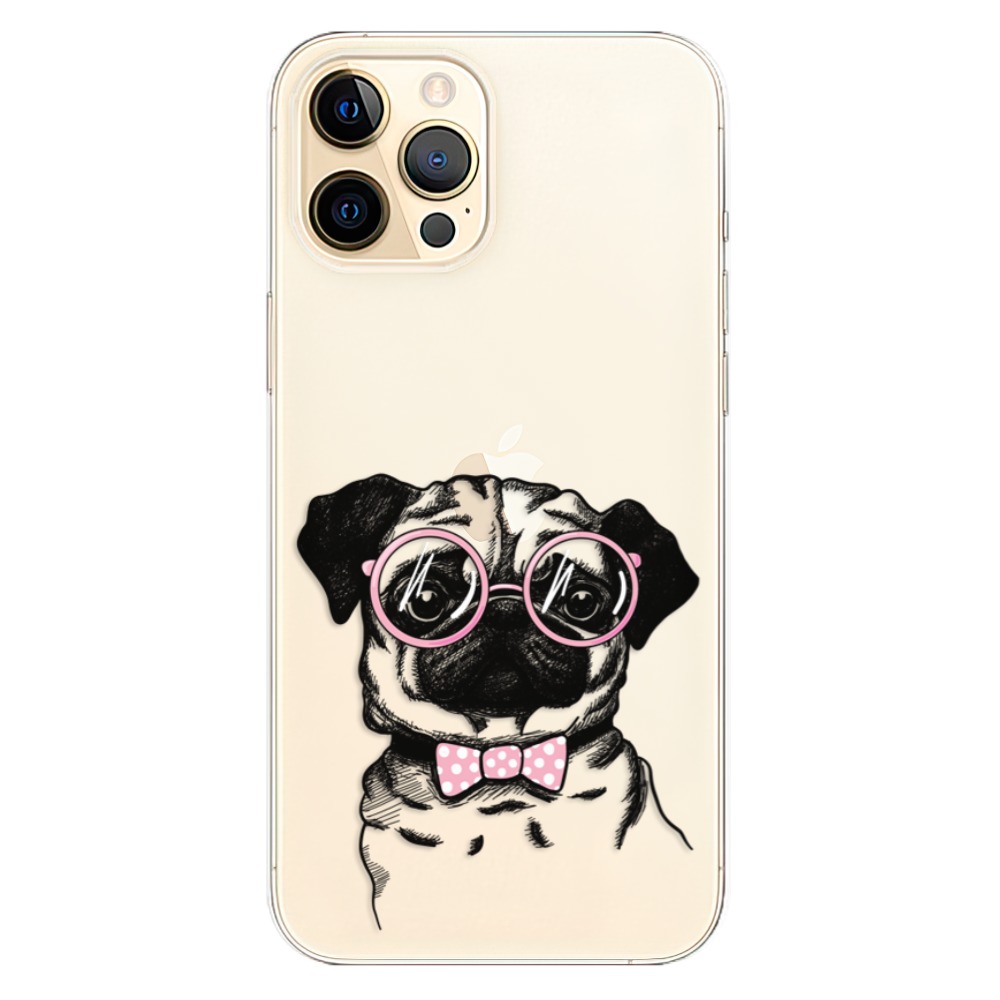 Odolné silikónové puzdro iSaprio - The Pug - iPhone 12 Pro