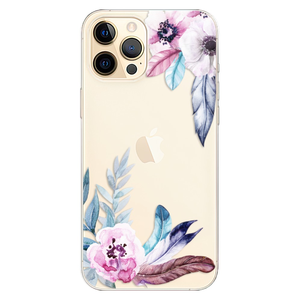 Odolné silikónové puzdro iSaprio - Flower Pattern 04 - iPhone 12 Pro