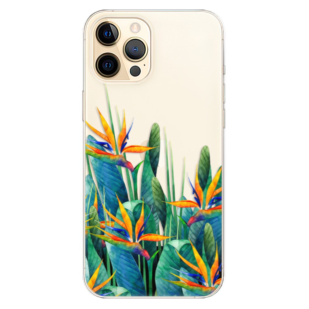 Odolné silikónové puzdro iSaprio - Exotic Flowers - iPhone 12 Pro