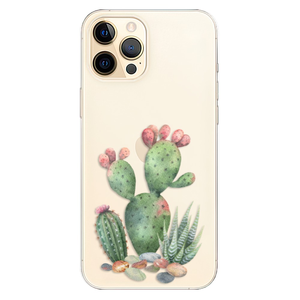 Odolné silikónové puzdro iSaprio - Cacti 01 - iPhone 12 Pro