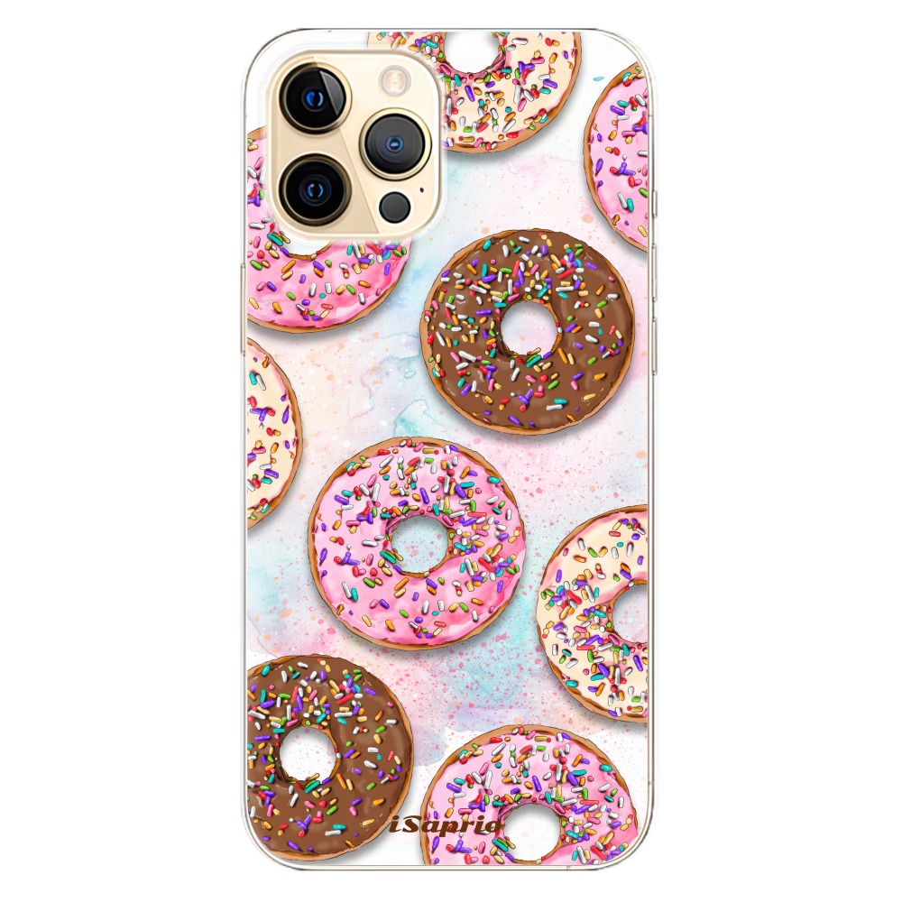 Odolné silikónové puzdro iSaprio - Donuts 11 - iPhone 12 Pro Max