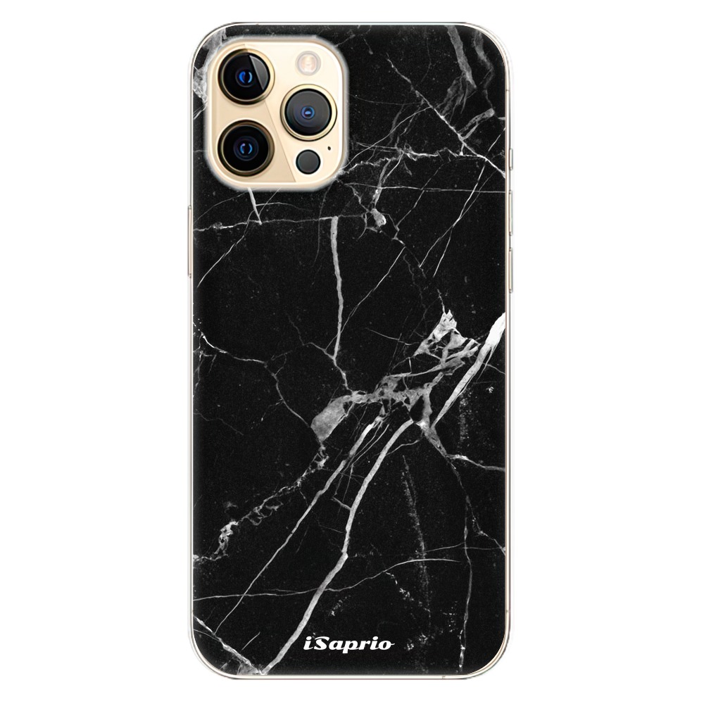 Odolné silikónové puzdro iSaprio - Black Marble 18 - iPhone 12 Pro Max