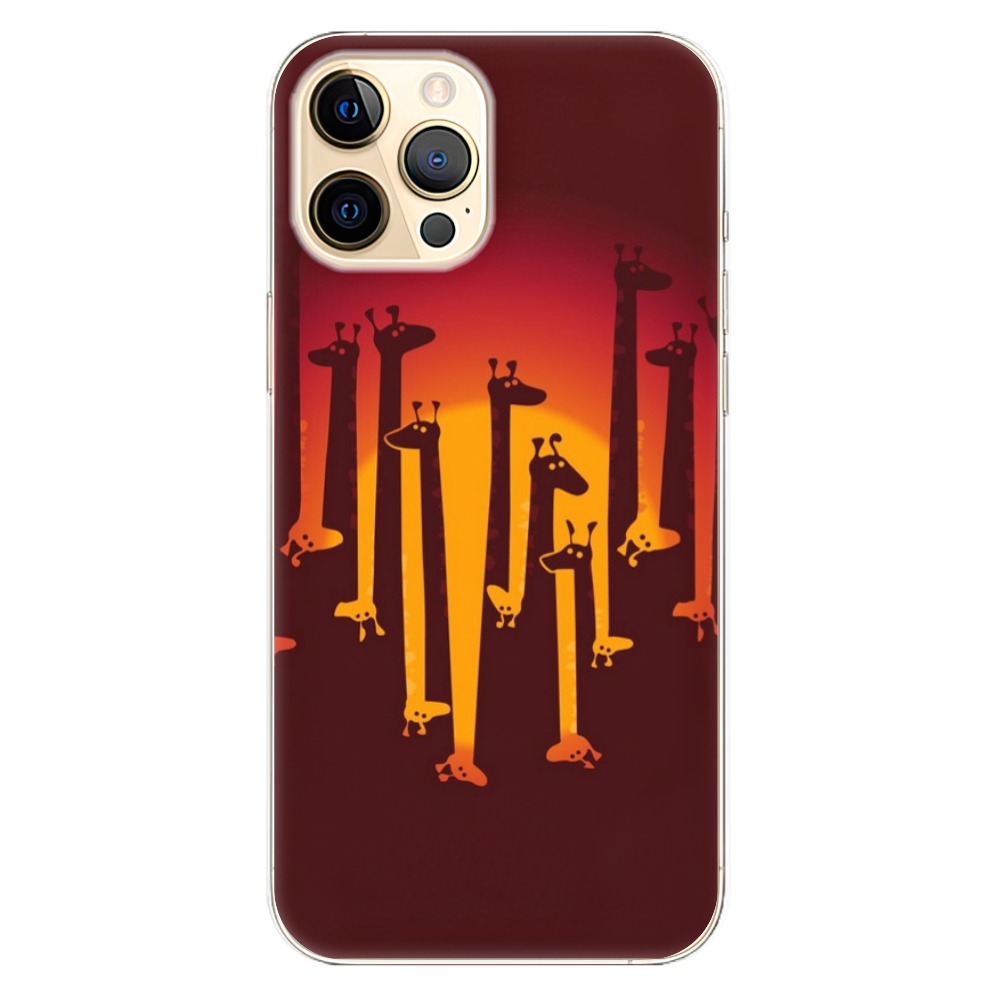 Odolné silikónové puzdro iSaprio - Giraffe 01 - iPhone 12 Pro Max