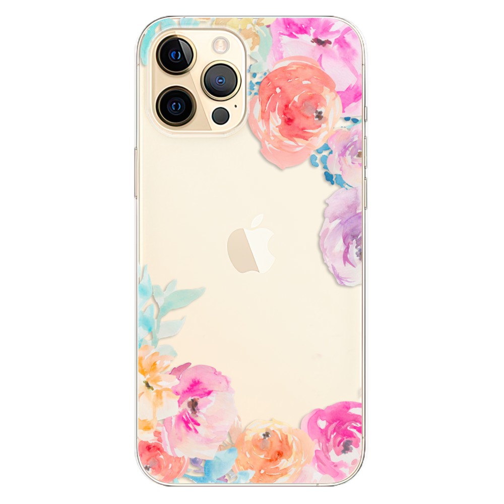 Odolné silikónové puzdro iSaprio - Flower Brush - iPhone 12 Pro Max