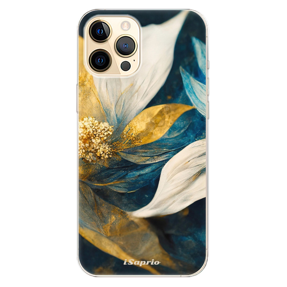 Odolné silikónové puzdro iSaprio - Gold Petals - iPhone 12 Pro Max