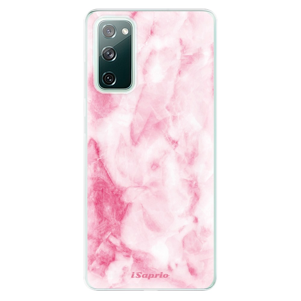 Odolné silikónové puzdro iSaprio - RoseMarble 16 - Samsung Galaxy S20 FE