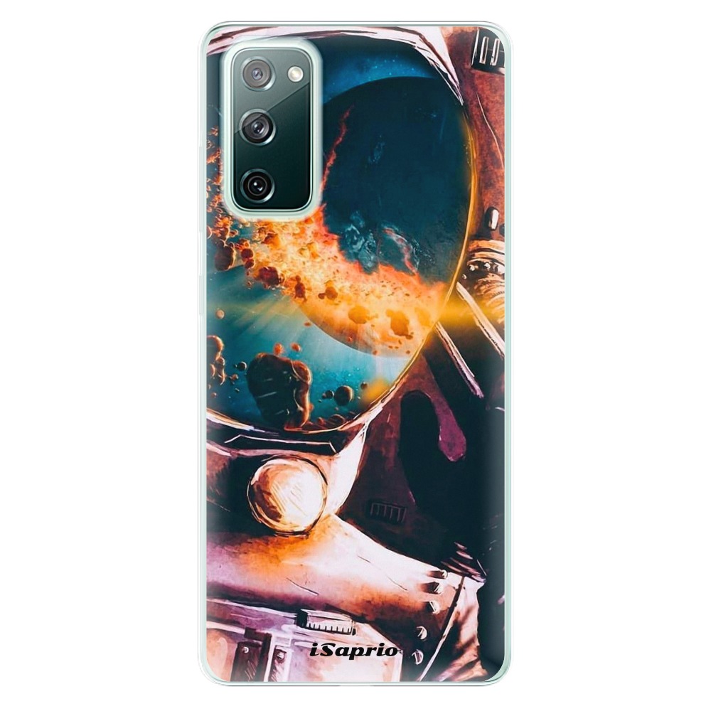 Odolné silikónové puzdro iSaprio - Astronaut 01 - Samsung Galaxy S20 FE