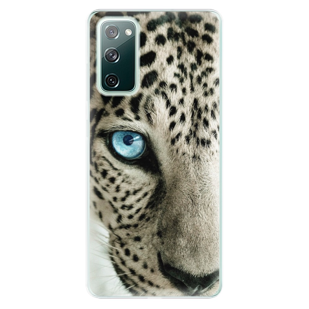 Odolné silikónové puzdro iSaprio - White Panther - Samsung Galaxy S20 FE
