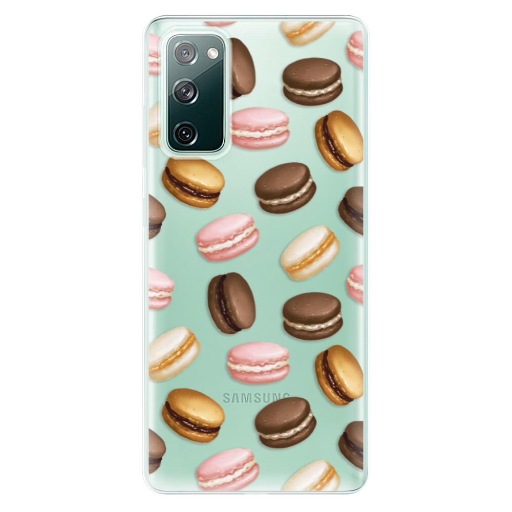 Odolné silikónové puzdro iSaprio - Macaron Pattern - Samsung Galaxy S20 FE