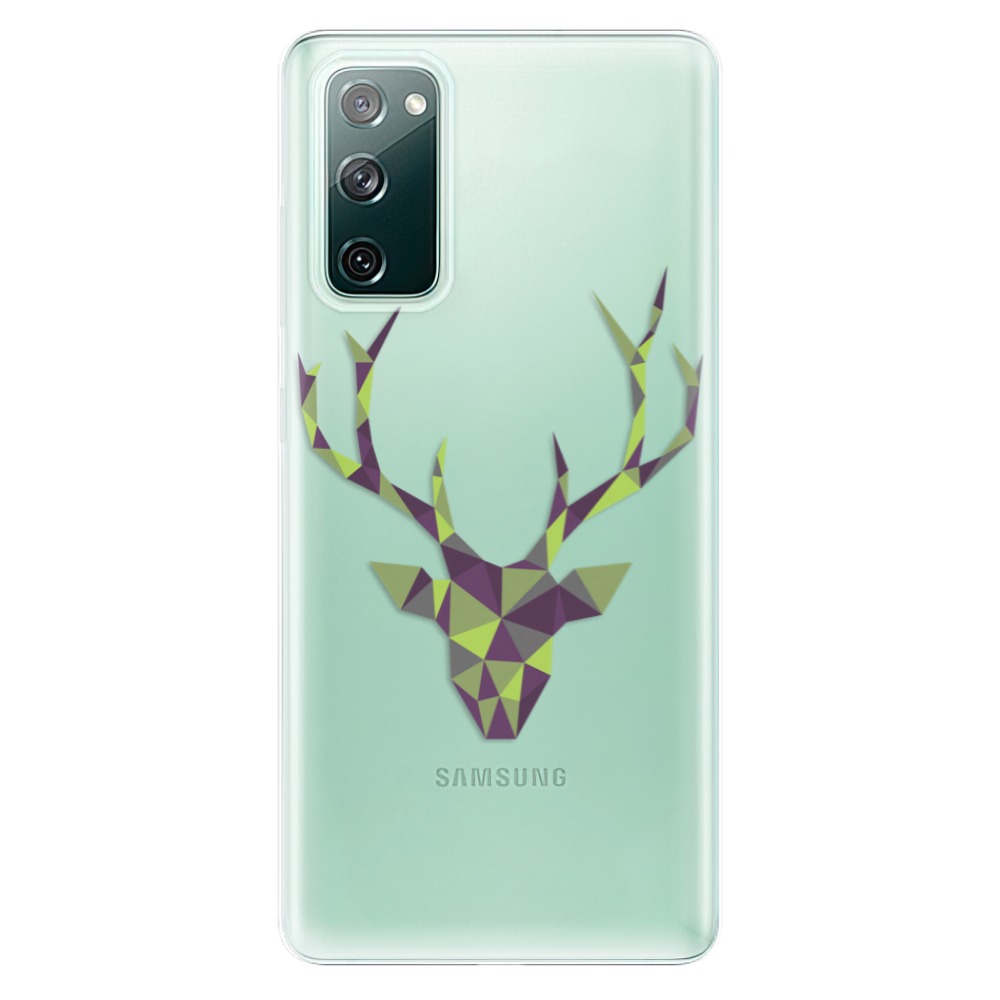 Odolné silikónové puzdro iSaprio - Deer Green - Samsung Galaxy S20 FE