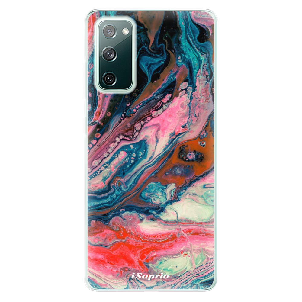 Odolné silikónové puzdro iSaprio - Abstract Paint 01 - Samsung Galaxy S20 FE