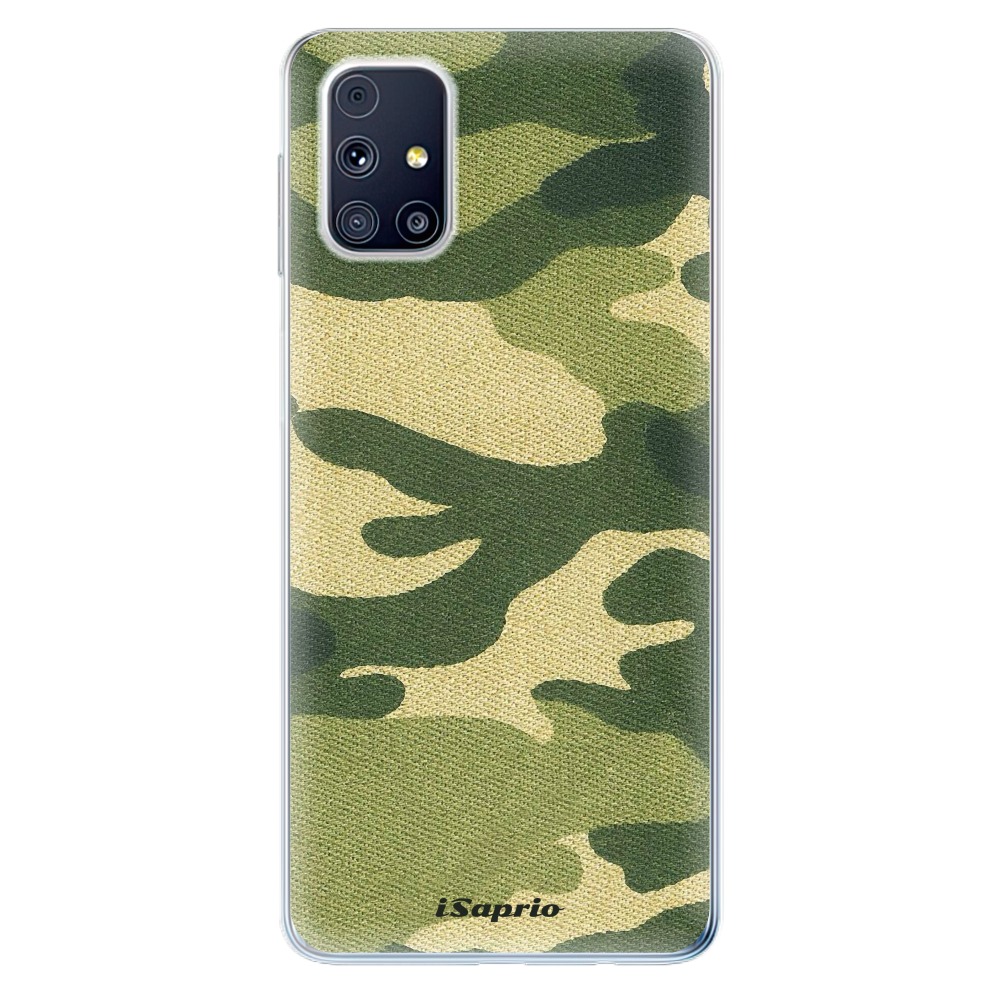 Odolné silikónové puzdro iSaprio - Green Camuflage 01 - Samsung Galaxy M31s