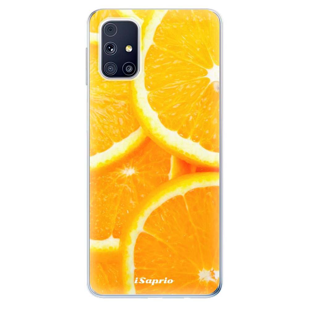 Odolné silikónové puzdro iSaprio - Orange 10 - Samsung Galaxy M31s