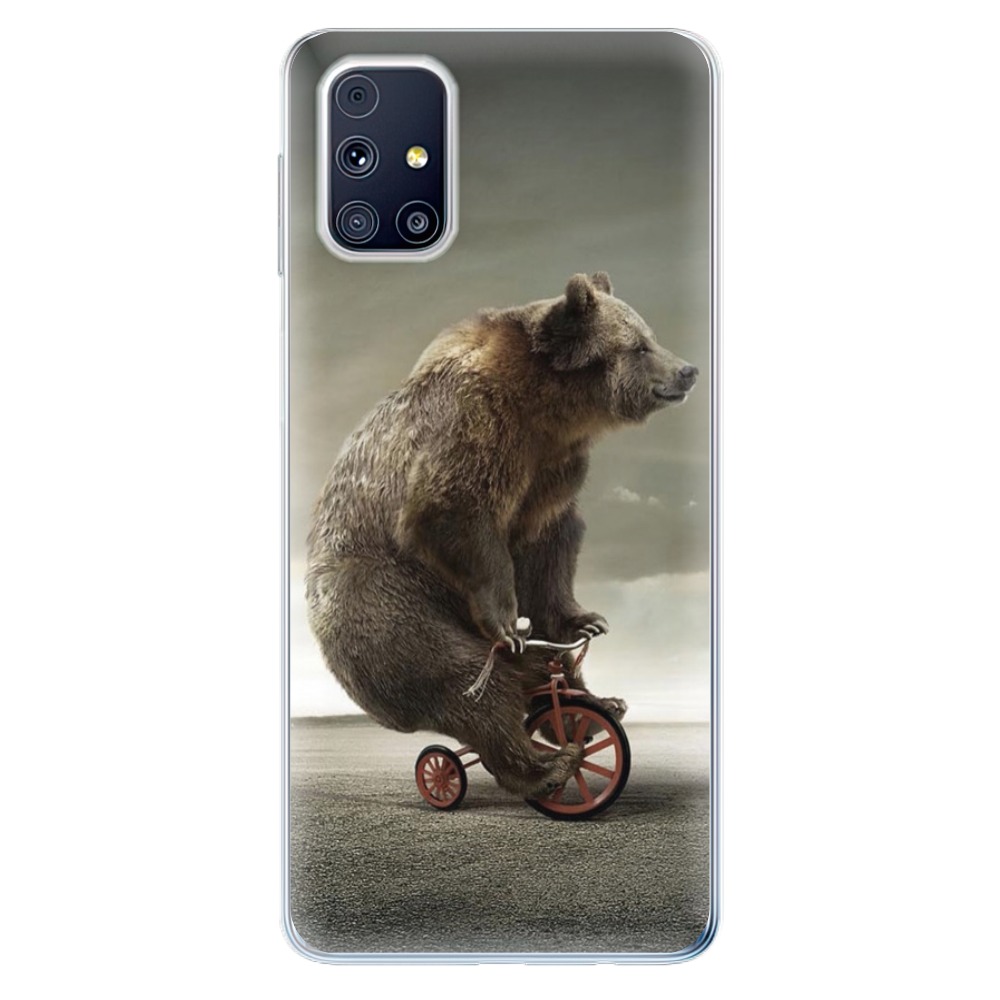 Odolné silikónové puzdro iSaprio - Bear 01 - Samsung Galaxy M31s