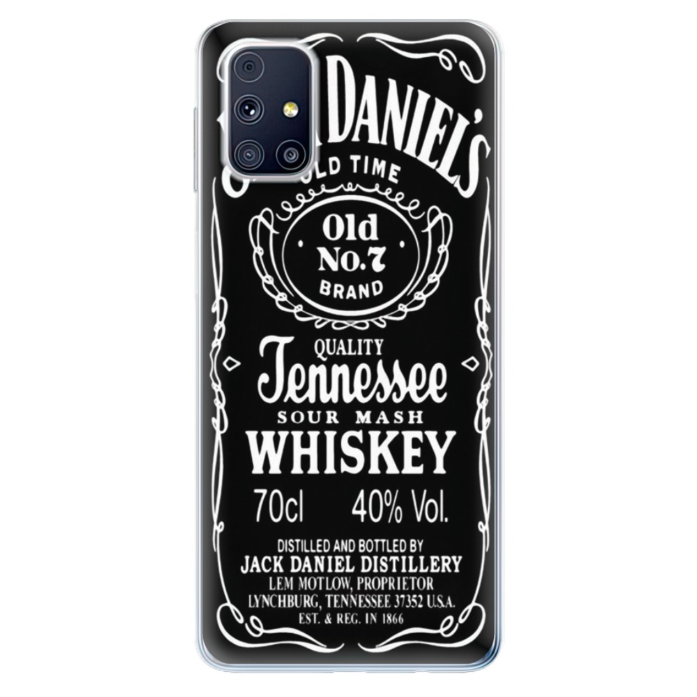 Odolné silikónové puzdro iSaprio - Jack Daniels - Samsung Galaxy M31s