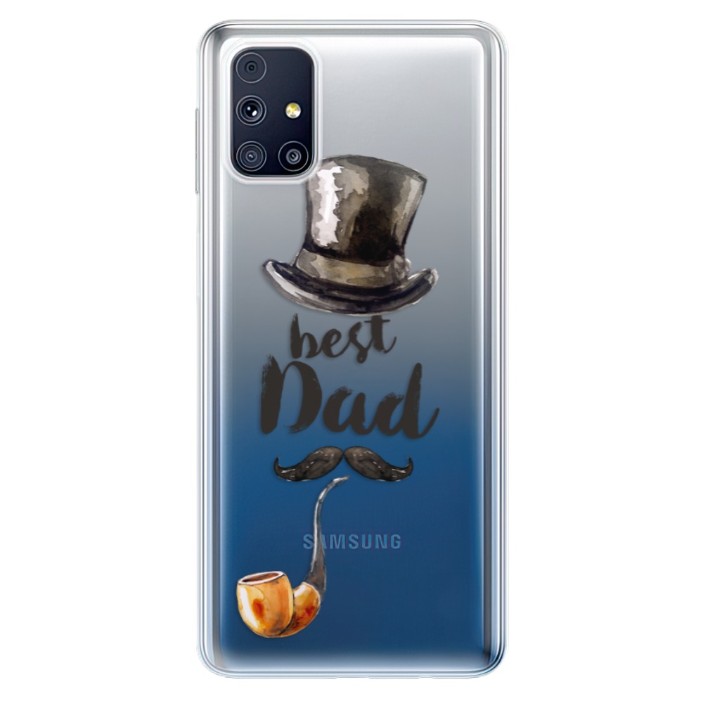 Odolné silikónové puzdro iSaprio - Best Dad - Samsung Galaxy M31s