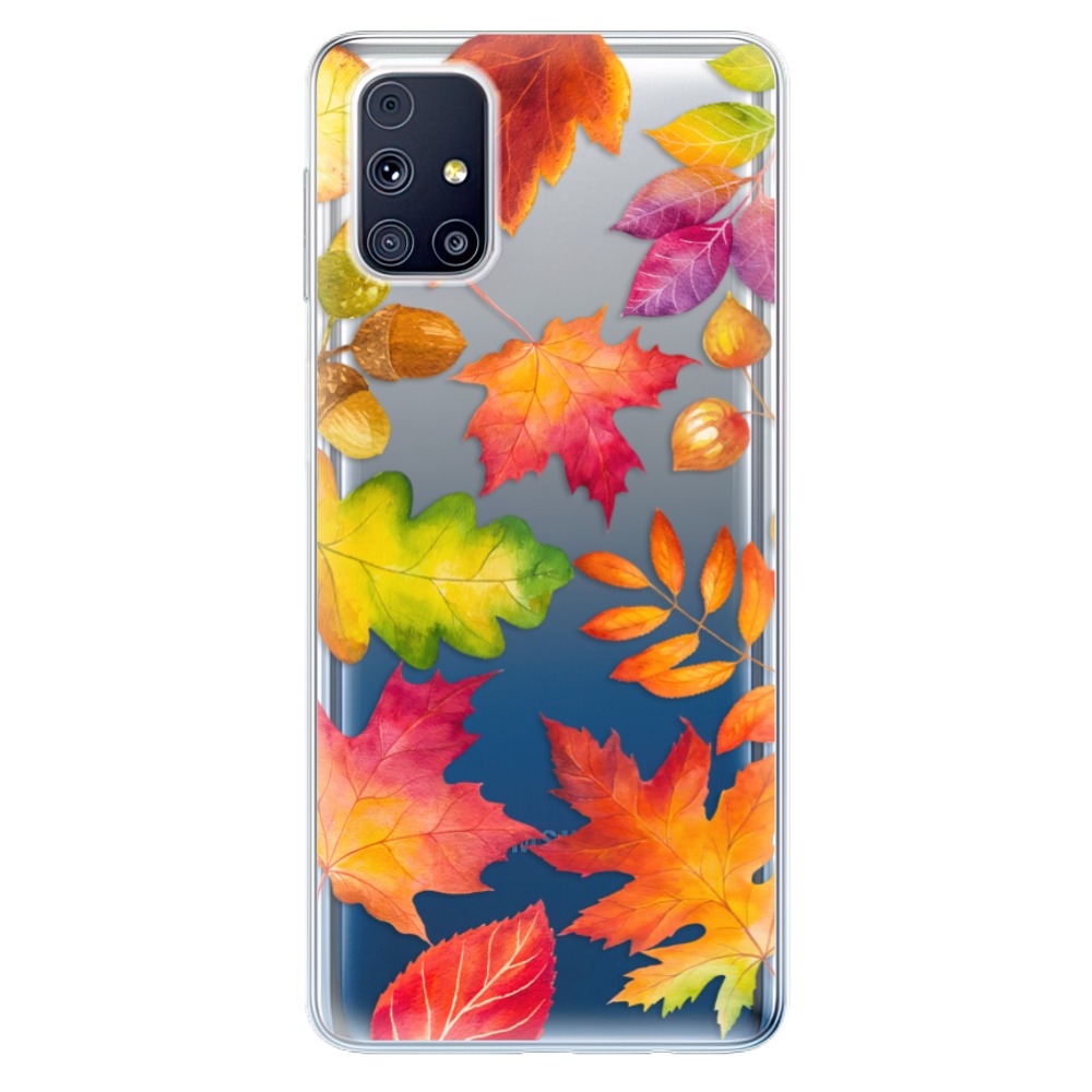 Odolné silikónové puzdro iSaprio - Autumn Leaves 01 - Samsung Galaxy M31s
