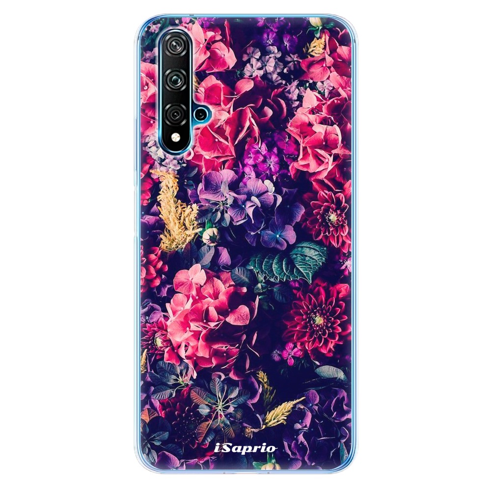 Odolné silikónové puzdro iSaprio - Flowers 10 - Huawei Nova 5T