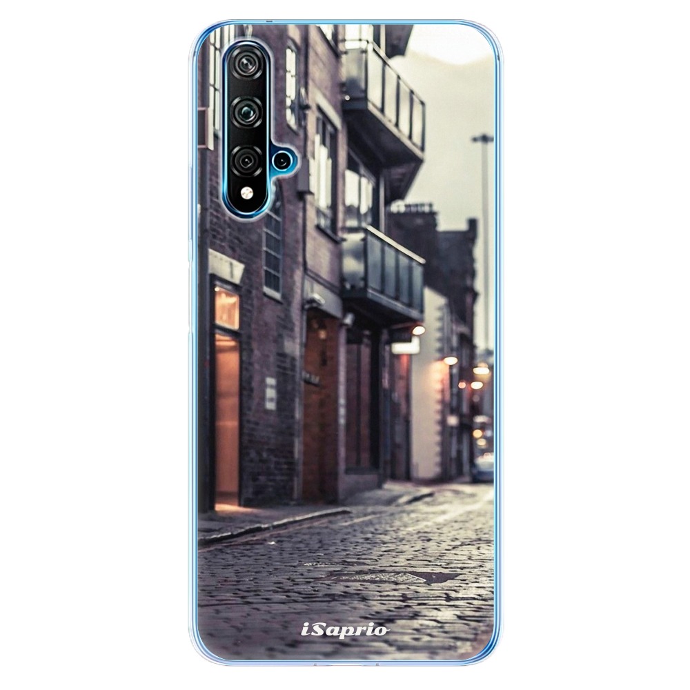 Odolné silikónové puzdro iSaprio - Old Street 01 - Huawei Nova 5T