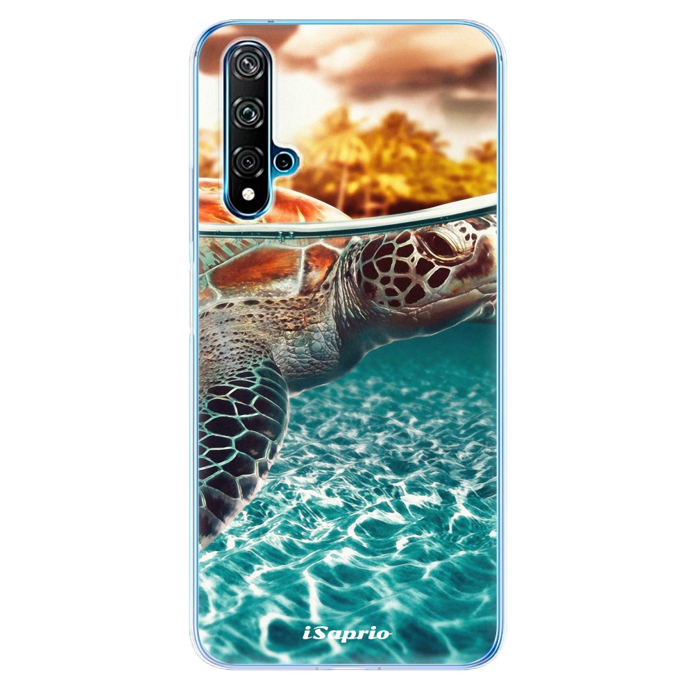 Odolné silikónové puzdro iSaprio - Turtle 01 - Huawei Nova 5T