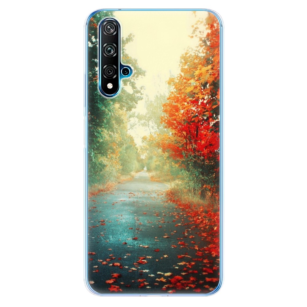 Odolné silikónové puzdro iSaprio - Autumn 03 - Huawei Nova 5T