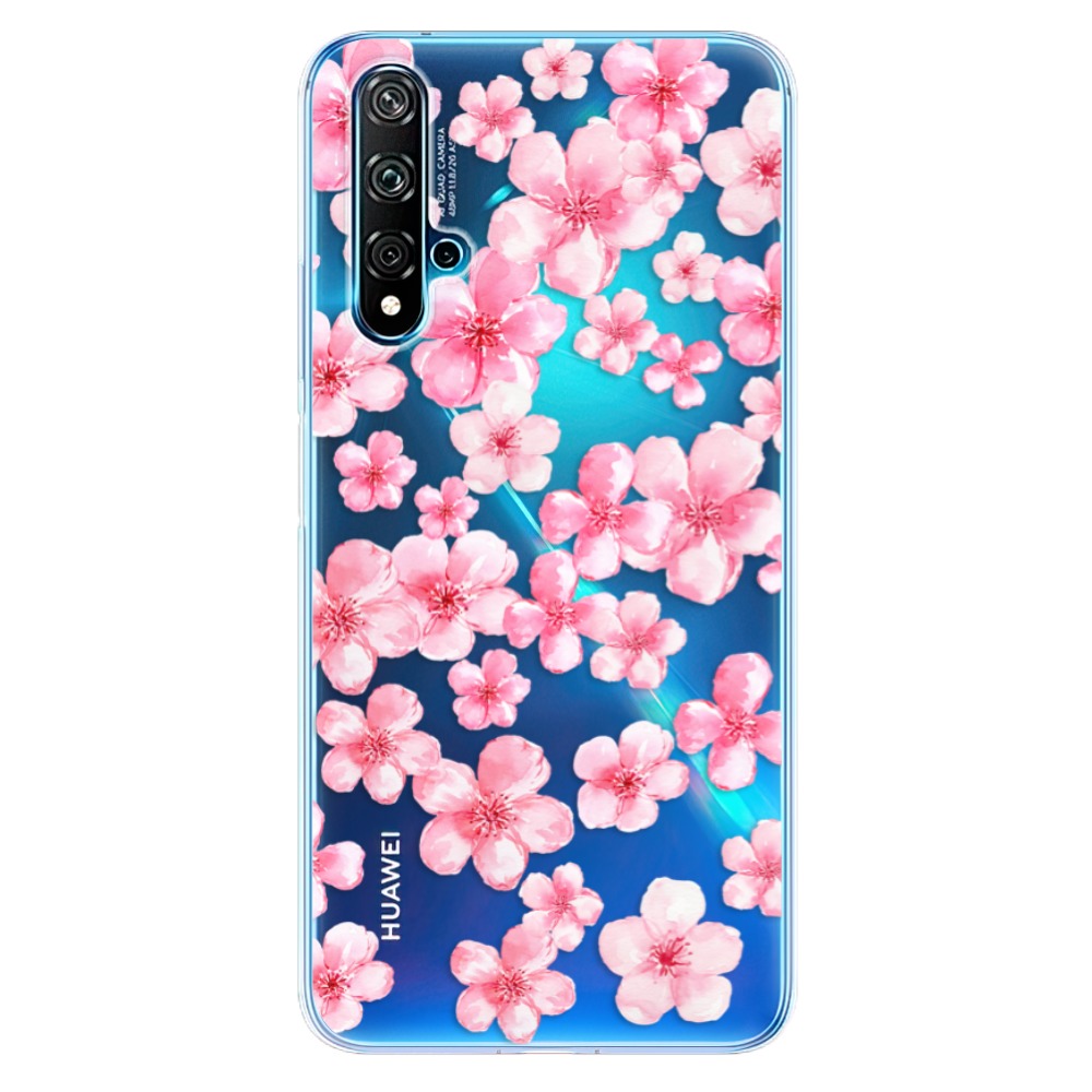 Odolné silikónové puzdro iSaprio - Flower Pattern 05 - Huawei Nova 5T