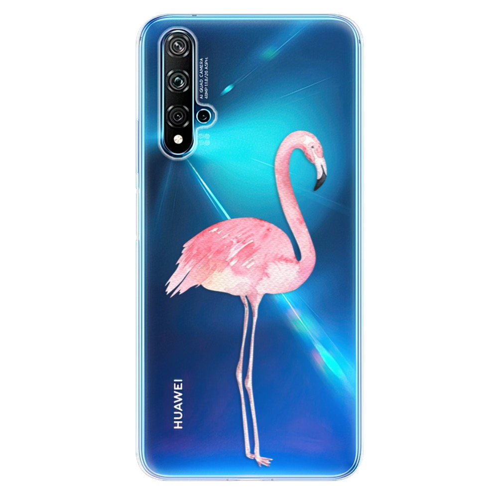 Odolné silikónové puzdro iSaprio - Flamingo 01 - Huawei Nova 5T