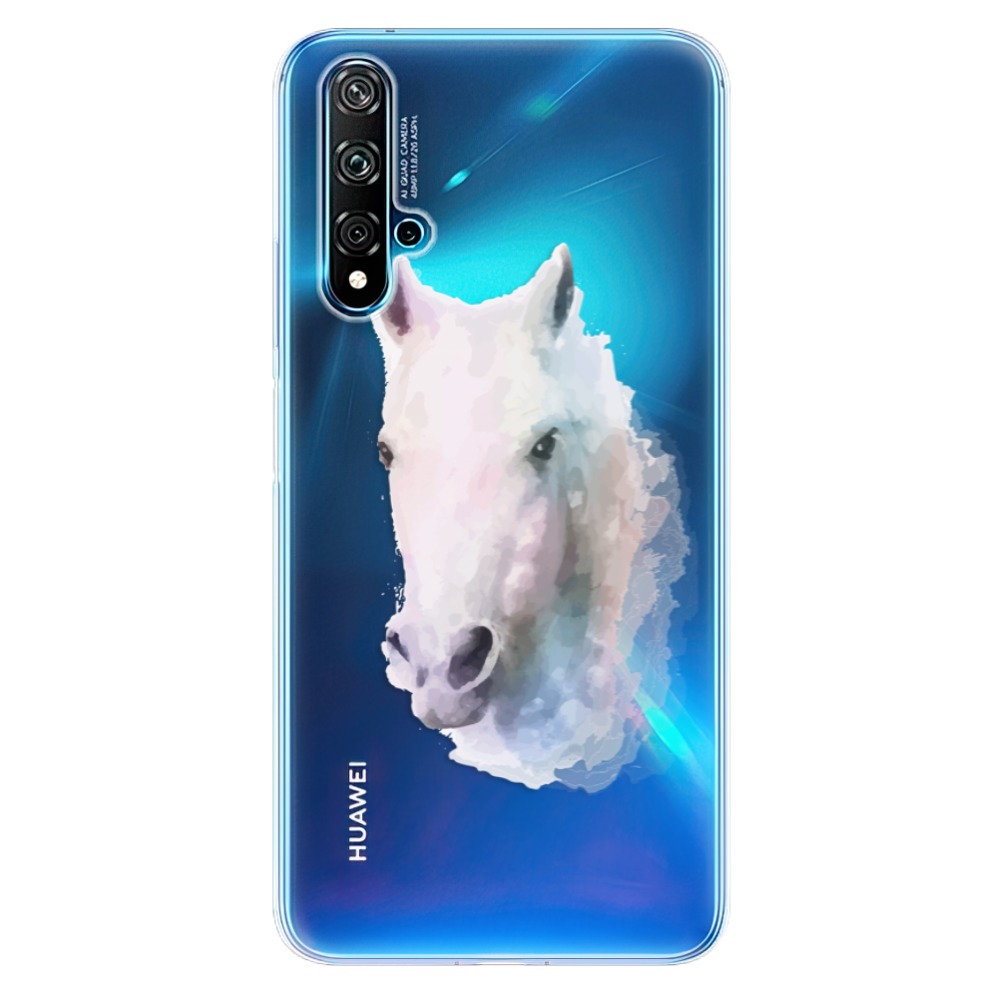 Odolné silikónové puzdro iSaprio - Horse 01 - Huawei Nova 5T