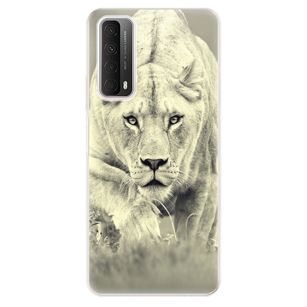 Odolné silikónové puzdro iSaprio - Lioness 01 - Huawei P Smart 2021