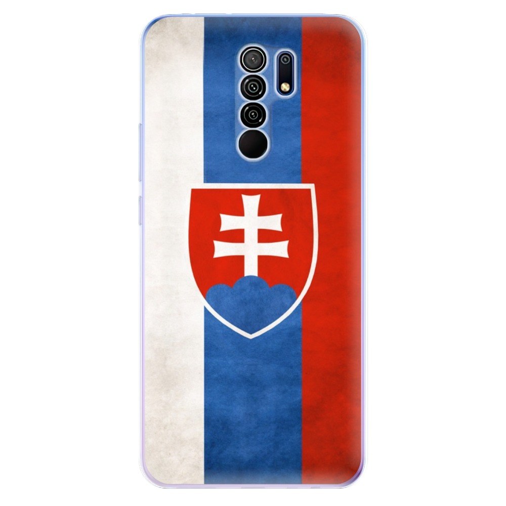 Odolné silikónové puzdro iSaprio - Slovakia Flag - Xiaomi Redmi 9