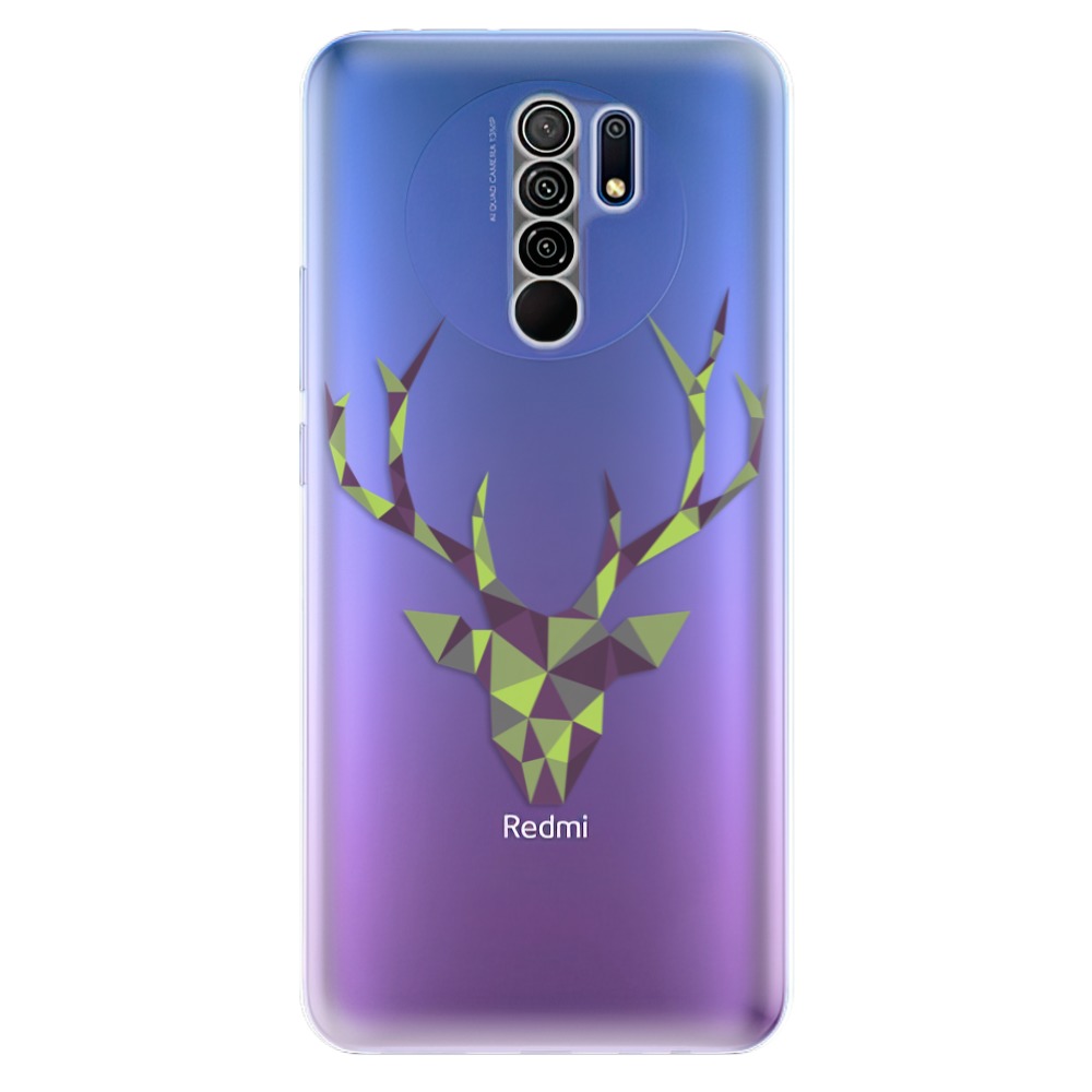 Odolné silikónové puzdro iSaprio - Deer Green - Xiaomi Redmi 9