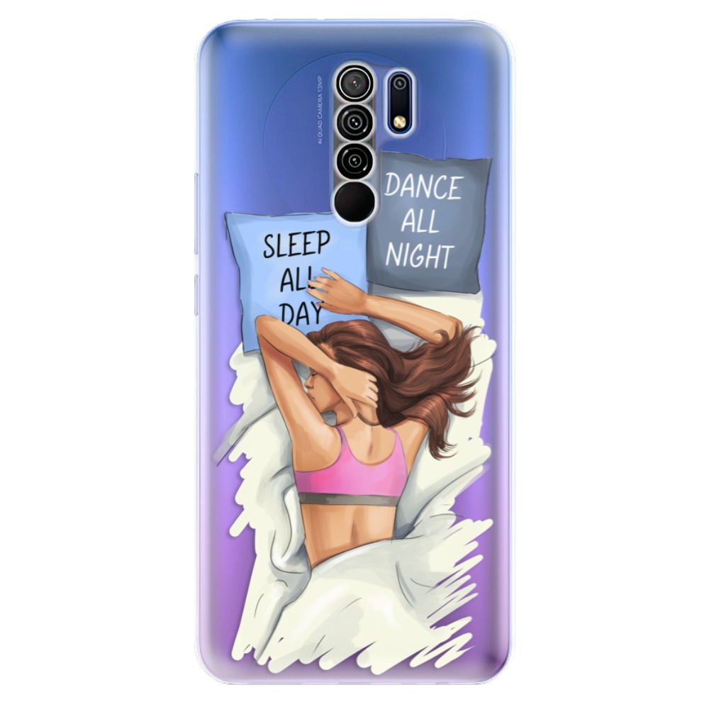 Odolné silikónové puzdro iSaprio - Dance and Sleep - Xiaomi Redmi 9